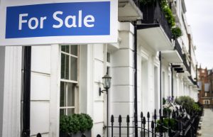 house with for sale sign